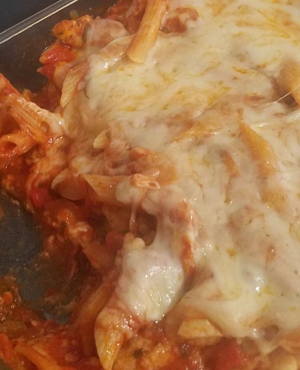 Beef Penne Pasta Casserole