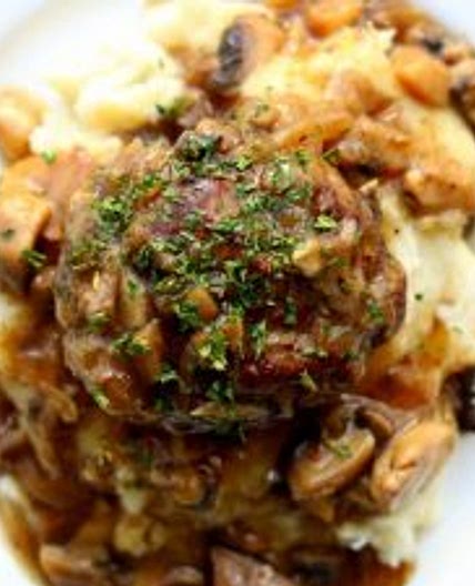 Instant Pot Salisbury Steak, Gravy and Mashed Potatoes