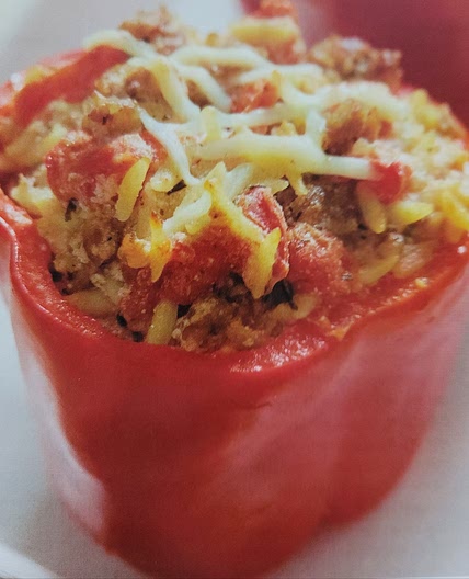 Italian Sausage stuffed Peppers