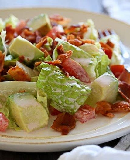 BLT Salad with Avocado