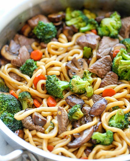 Beef Noodle Stir Fry