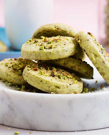 Cardamom pistachio cookies