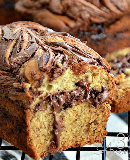 Nutella Banana Bread Recipe