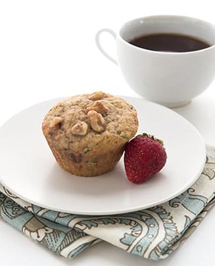 Keto Zucchini Muffins with Coconut Flour