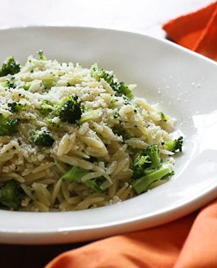 Broccoli and Orzo