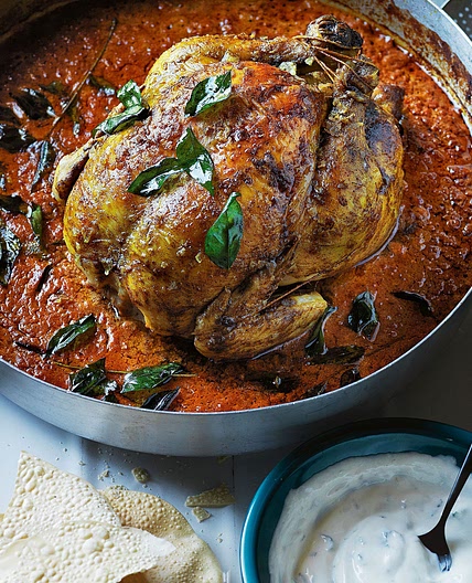 Baked butter chicken