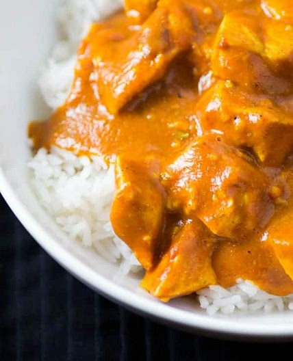 Healthy Slow Cooker Butter Chicken