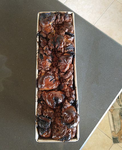 עוגת שמרים קראנץ' בלגן