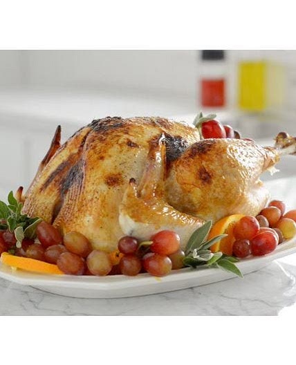 Holiday Roasted Turkey With Orange Sage Butter