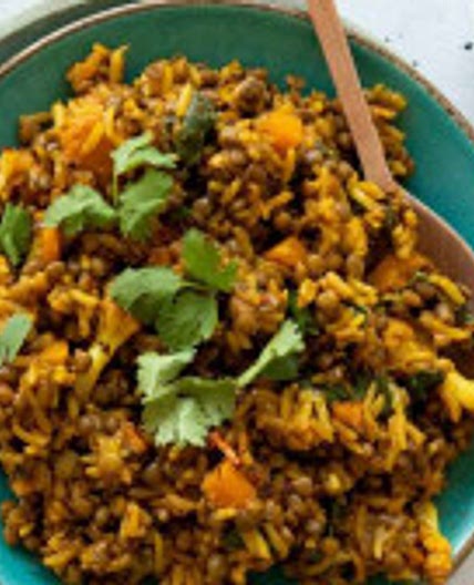LENTIL CAULIFLOWER RICE