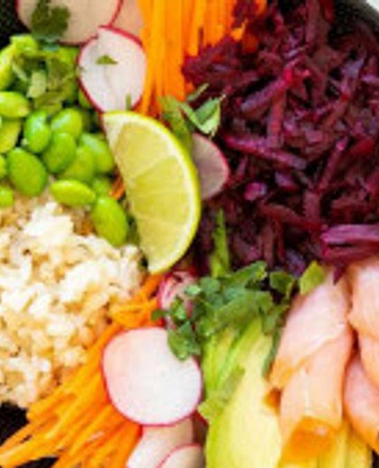 SMOKED SALMON POKE BOWL