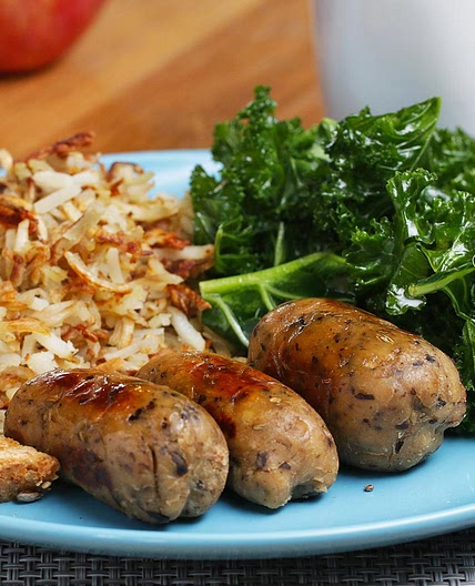 Vegetarian Breakfast Apple Sausages Recipe by Tasty