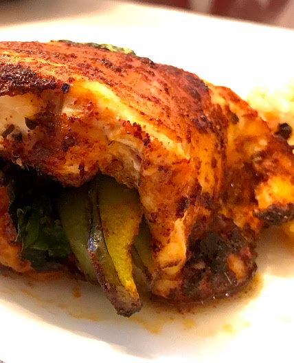 Mexican-Style Air Fryer Stuffed Chicken Breasts