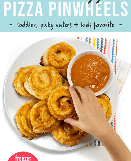 EASY PIZZA PINWHEELS (WITH HIDDEN VEGGIES)