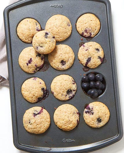 TODDLER LEMON BLUEBERRY MUFFINS