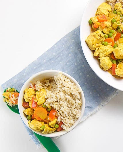 MILD CURRY CHICKEN & VEGGIES