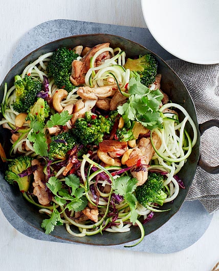 Easy keto chicken chow mein recipe