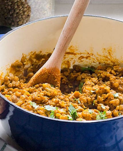 Green Lentil Curry {5 Simple Ingredients}