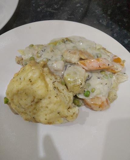 Slow Cooker Vegetarian Cobbler