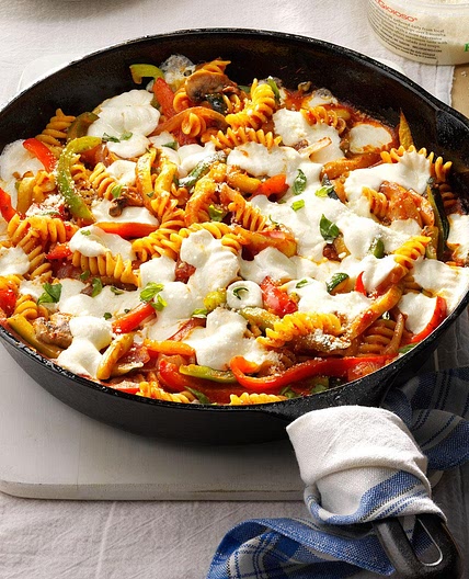 Spicy Veggie Pasta Bake