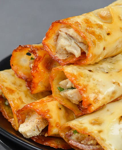 Keto Chicken Bacon Ranch Taquitos