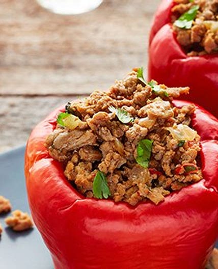 Taco Turkey Stuffed Peppers, for Slow Cooker and Instant Pot