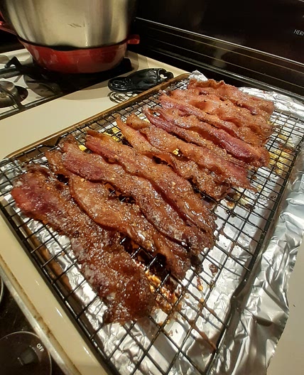 Millionaire Candied Bacon / Fogo Bacon