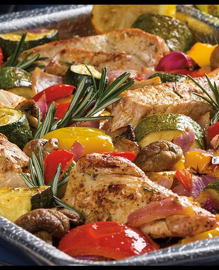 Sheet Pan Roasted Turkey and Veggies