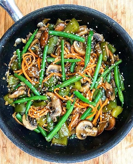 Teriyaki Style Green Beans