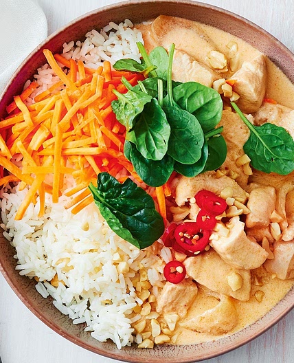 Peanut chicken coconut curry recipe