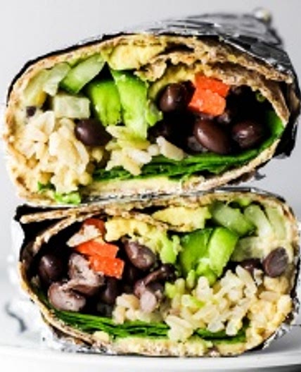 Hummus Vegetable Wrap