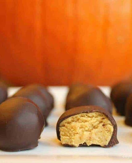 Low Carb Candy – Pumpkin Truffles