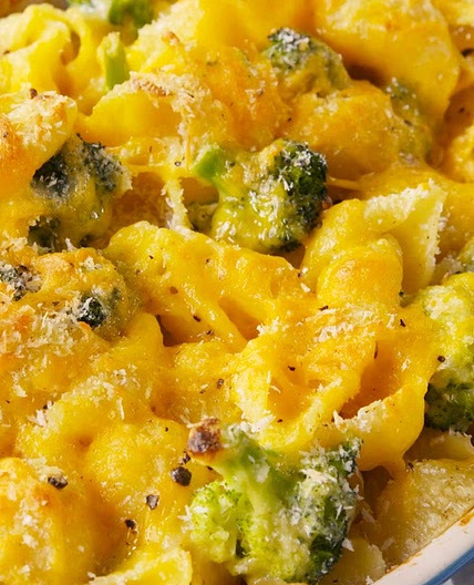 Broccoli-Cheddar Mac & Cheese