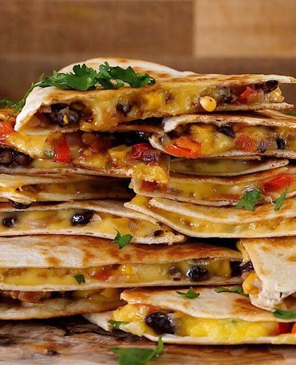 Easy, Cheesy Quesadillas
