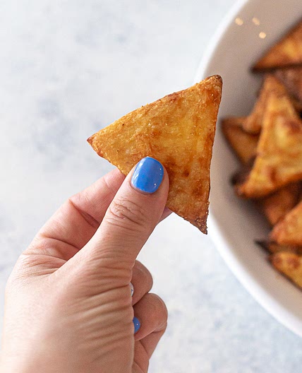 Keto Chips - Low-Carb Tortilla Chips Recipe