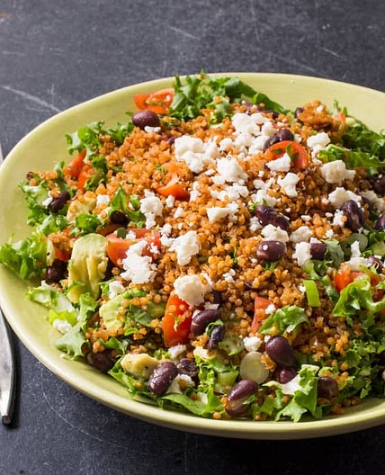 Quinoa Taco Salad Bowls