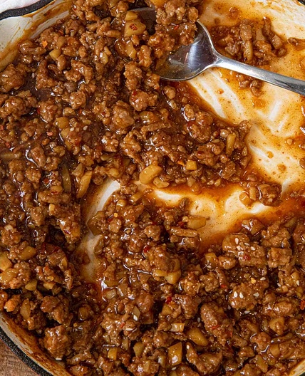 Ground General Tso's Chicken