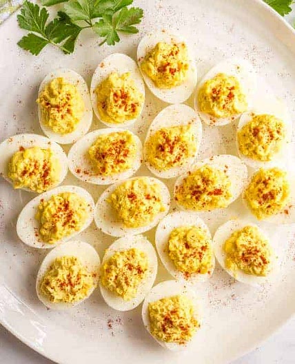 Mom’s classic Southern deviled eggs