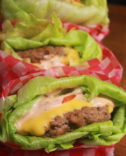 Lettuce Wrapped Cheeseburgers Recipe 