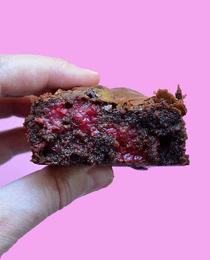 Raspberry Chocolate Brownies