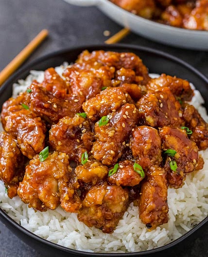 GENUINE GENERAL TSO CRISPY CHICKEN!
