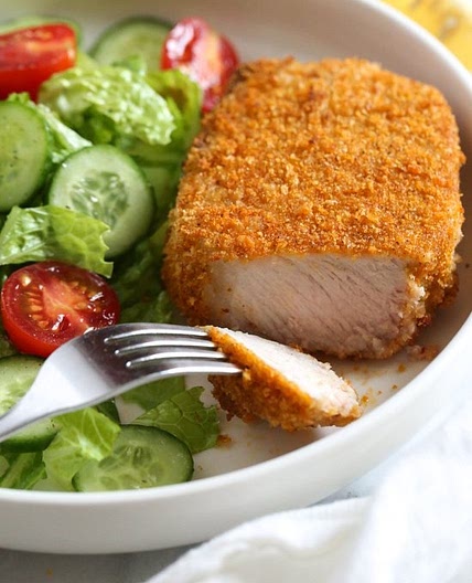 Crispy Breaded Pork Chops in the Air Fryer