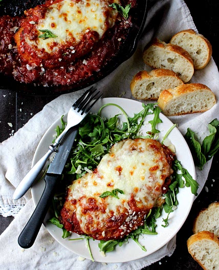 Skillet Chicken Parmesan