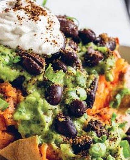 Loaded Sweet Potatoes