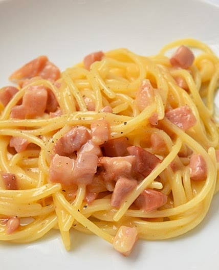 Low FODMAP spaghetti carbonara