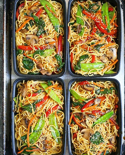 Lo Mein Meal Prep