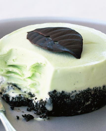 Creme de menthe cookie cakes