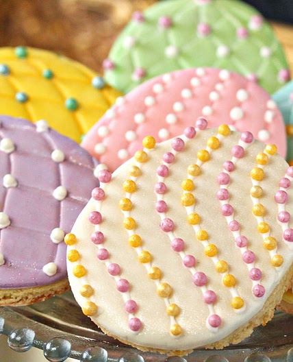 Easter Egg Sugar Cookies