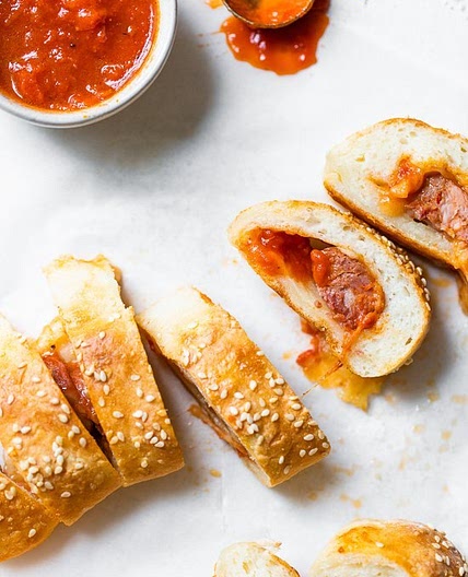 Pizza Sausage Rolls