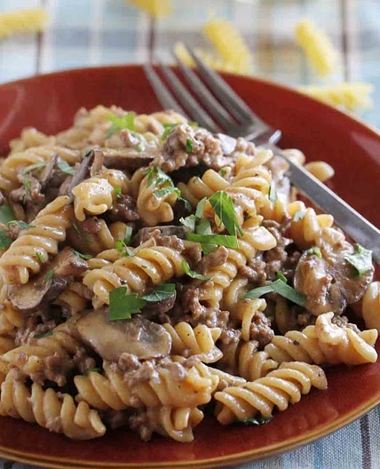 Creamy Beef Stroganoff GF & DF